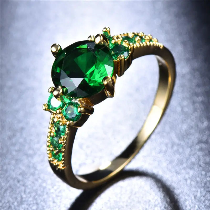 Elegant Celia Gold Ring