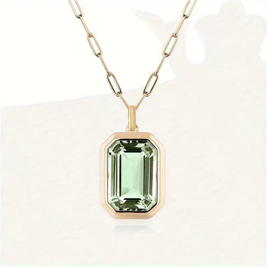 Celestine Emerald Necklace