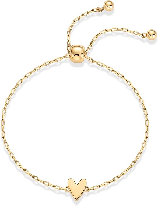 Radiant Heart Bracelet | Gold