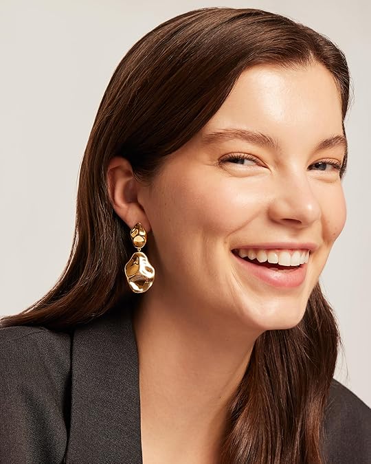Wave Earrings | Gold
