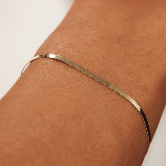 Golden Snake Bracelet | Gold