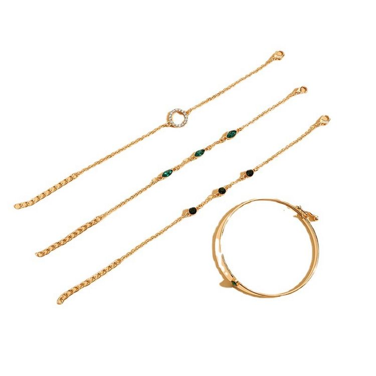 Celestial Gold Bracelet Set