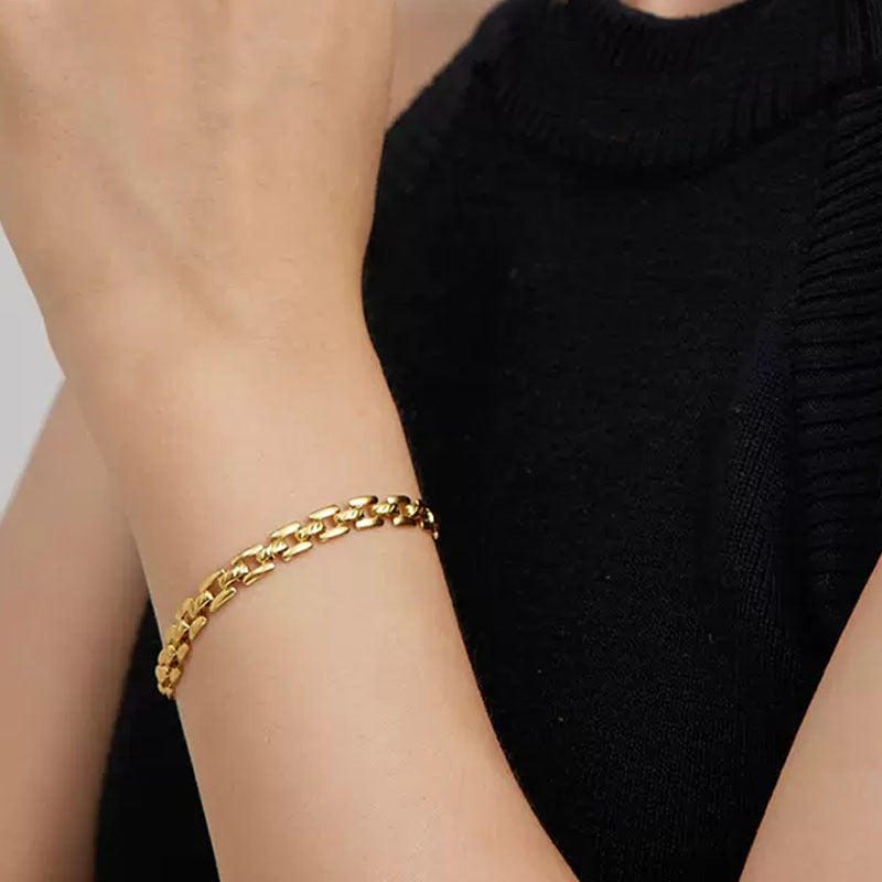 Venetian Chain Bracelet | Gold