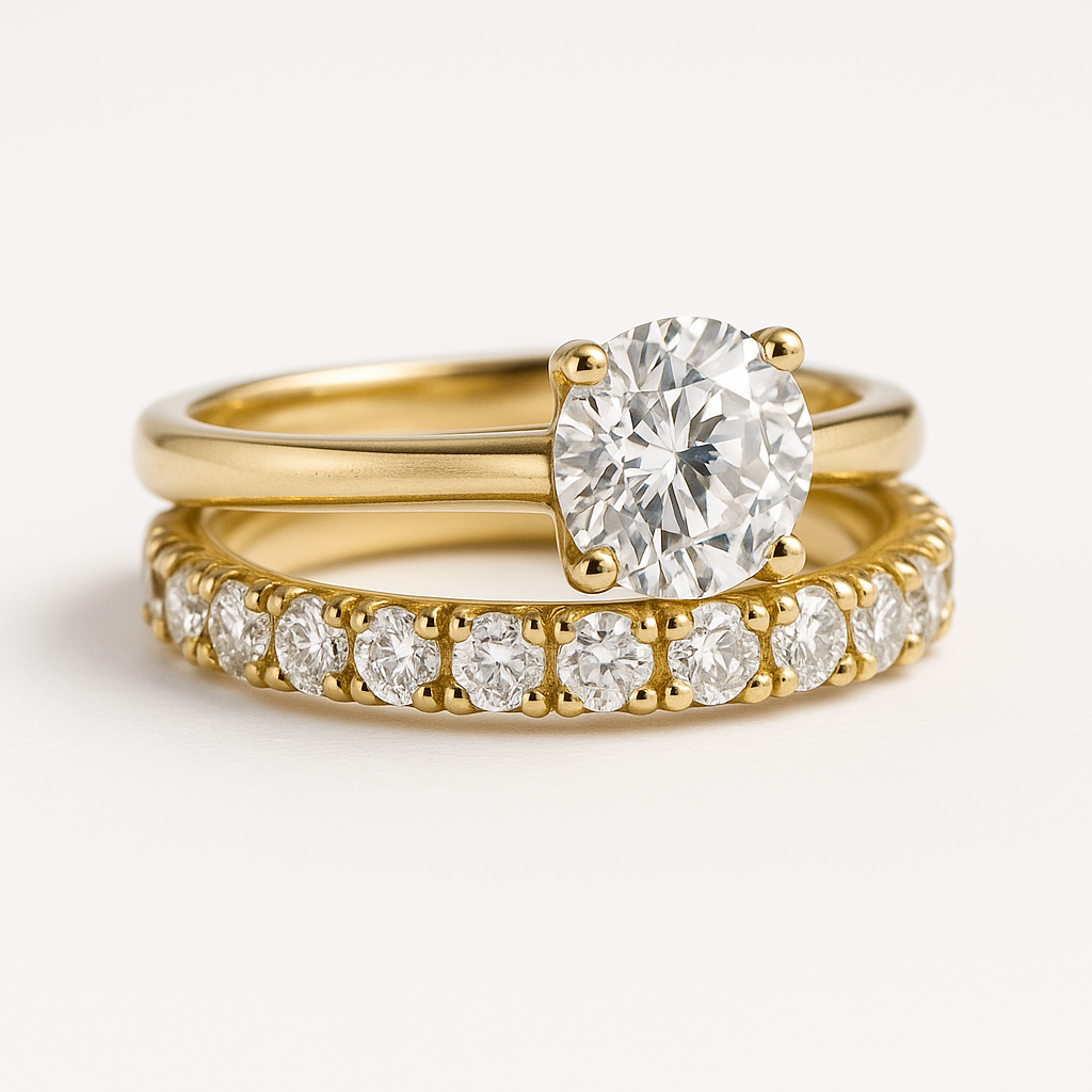 Aurora Ring Set | Gold