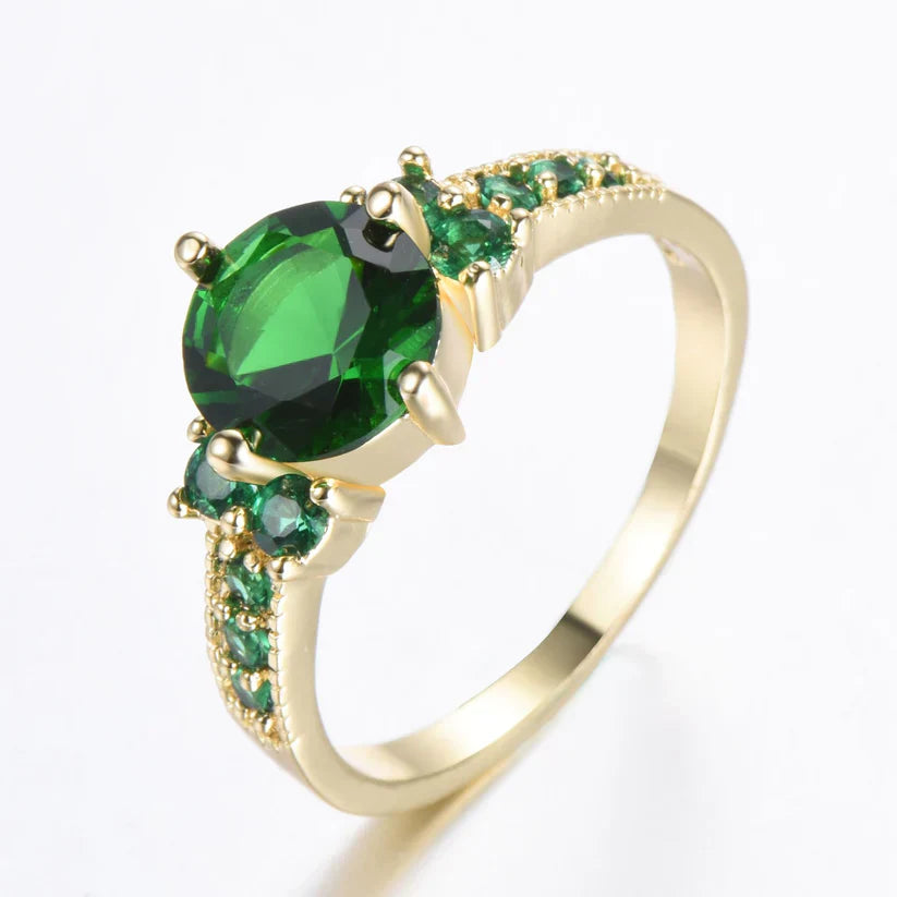 Elegant Celia Gold Ring