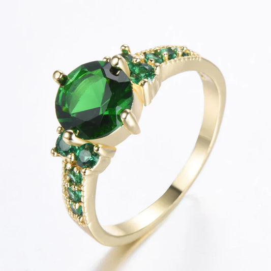 Elegant Celia Gold Ring