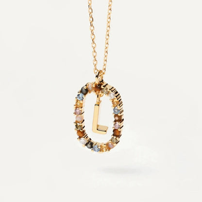 Elegant Multicolour Stone Necklace
