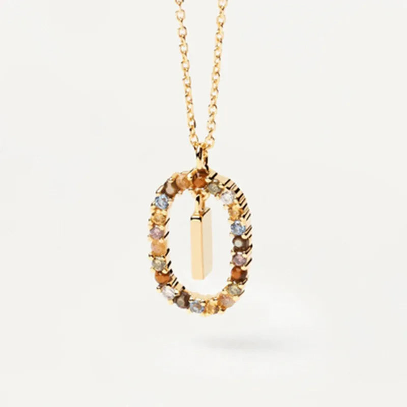 Elegant Multicolour Stone Necklace
