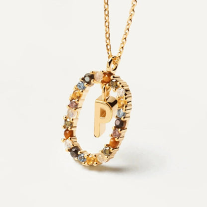 Elegant Multicolour Stone Necklace