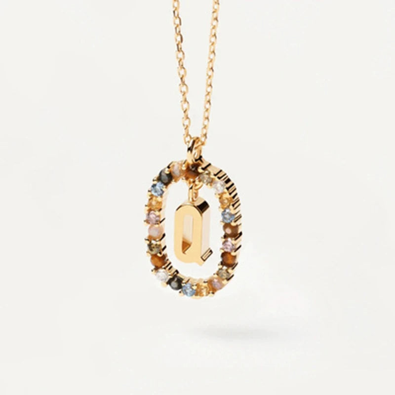 Elegant Multicolour Stone Necklace