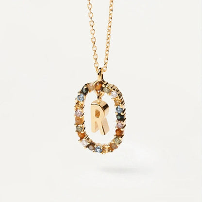 Elegant Multicolour Stone Necklace
