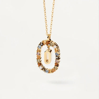 Elegant Multicolour Stone Necklace