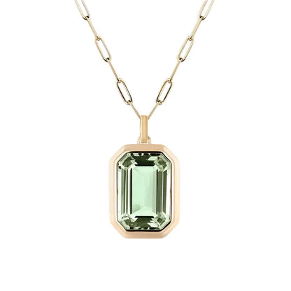 Celestine Emerald Necklace