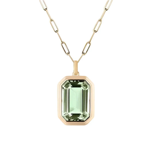 Celestine Emerald Necklace
