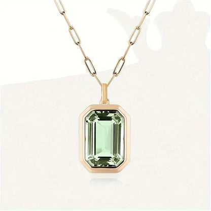 Celestine Emerald Necklace