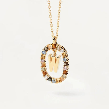 Elegant Multicolour Stone Necklace