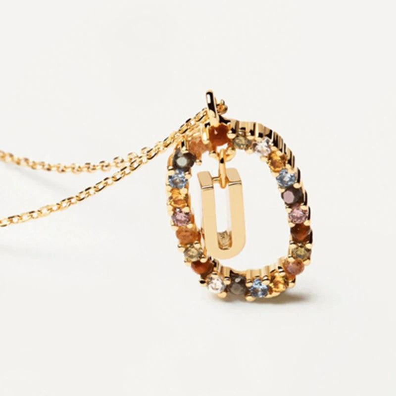 Elegant Multicolour Stone Necklace