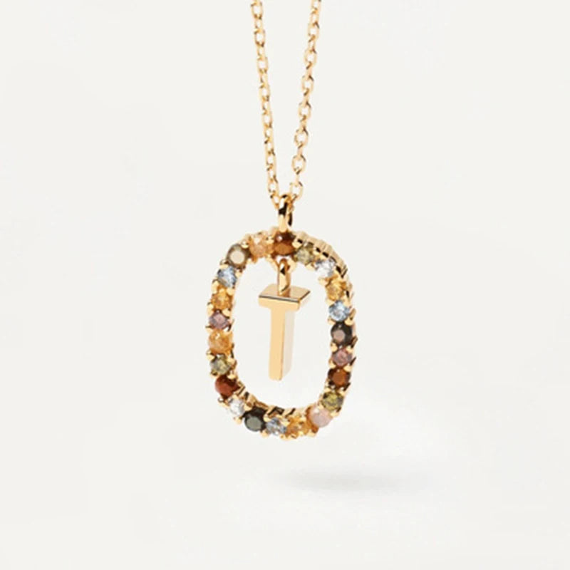 Elegant Multicolour Stone Necklace