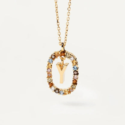 Elegant Multicolour Stone Necklace