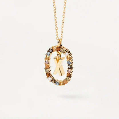 Elegant Multicolour Stone Necklace