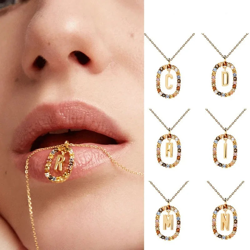 Elegant Multicolour Stone Necklace
