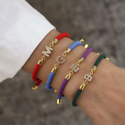 Personalised Letter Bracelet