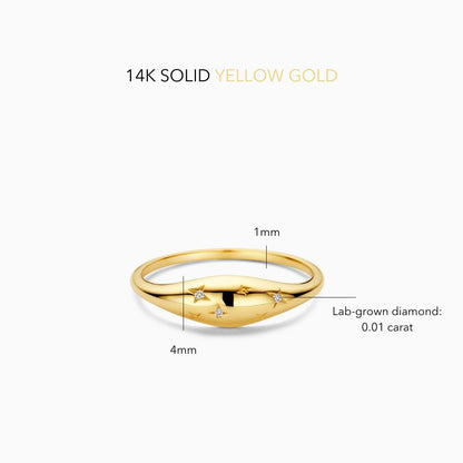 Starry Sky Ring | Gold