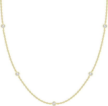 Meteor Shower Necklace | Gold