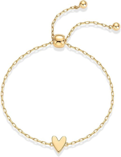 Radiant Heart Bracelet | Gold