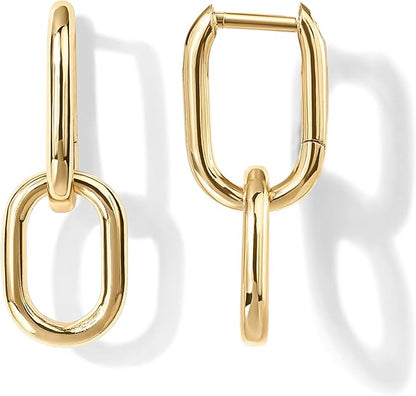 Zahara Hoop Earrings | Gold