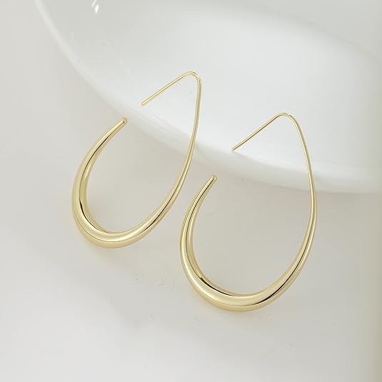 Sunlight Golden Hoop Earrings | Gold