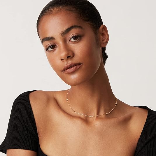 Meteor Shower Necklace | Gold