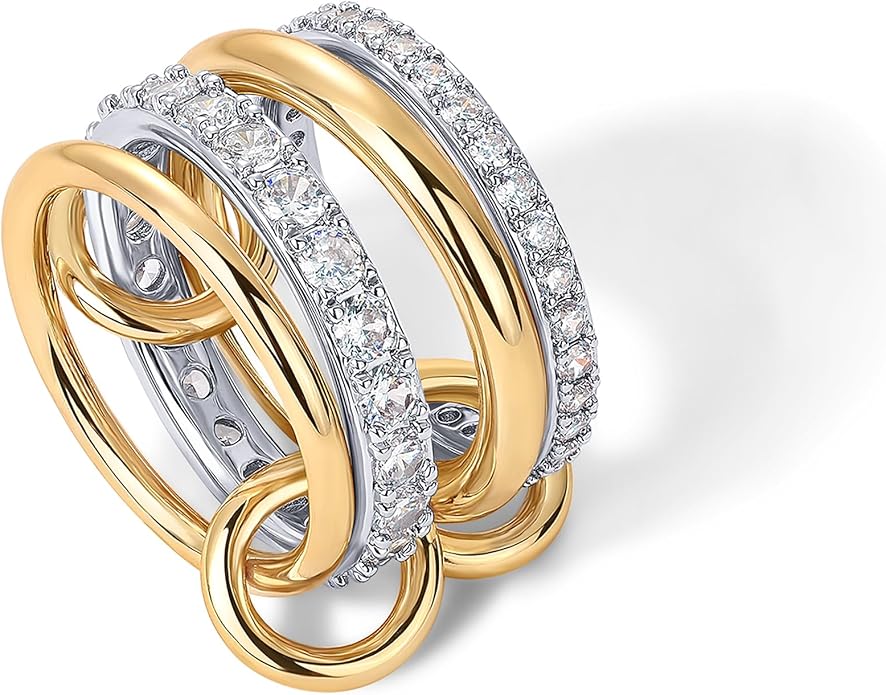United Rings Set | Gold