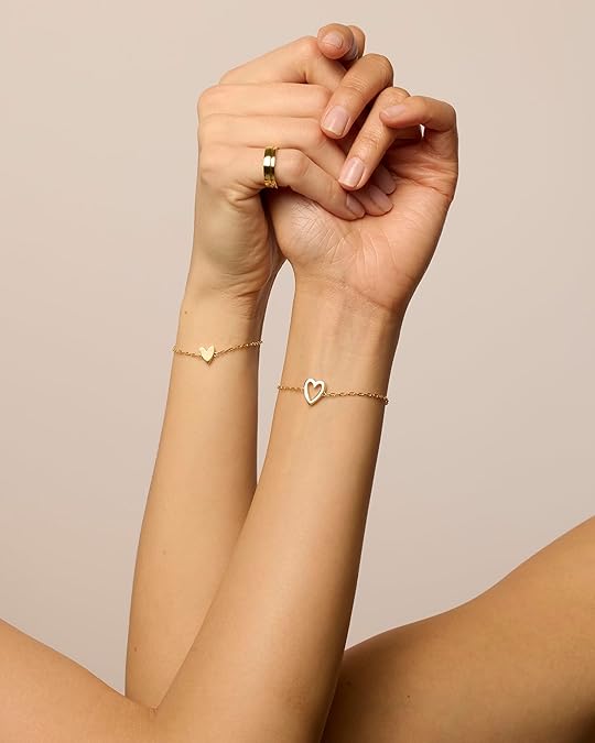 Radiant Heart Bracelet | Gold