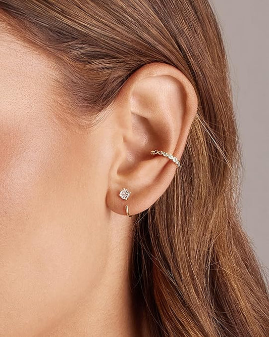 Elegant Diamond Earrings | Gold