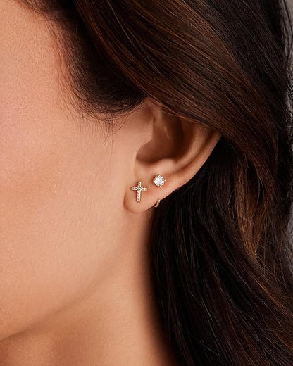Elegant Diamond Earrings | Gold