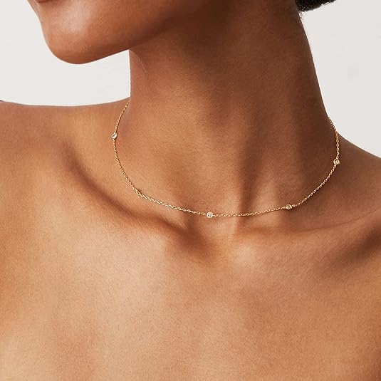 Meteor Shower Necklace | Gold