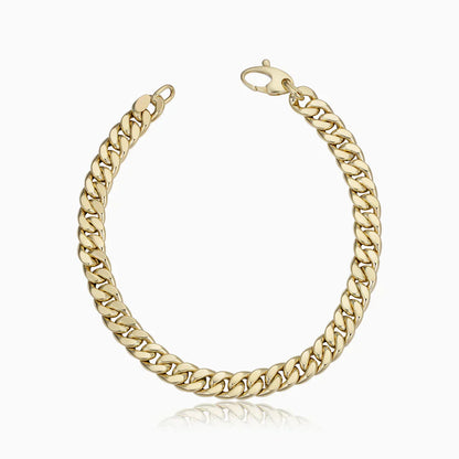Vintage Cuban Bracelet | Gold