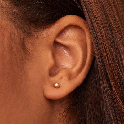 Orb Earrings | Gold