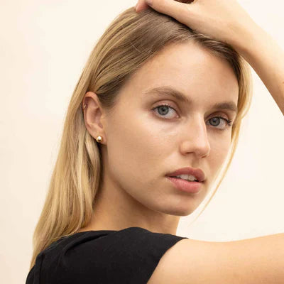 Orb Earrings | Gold