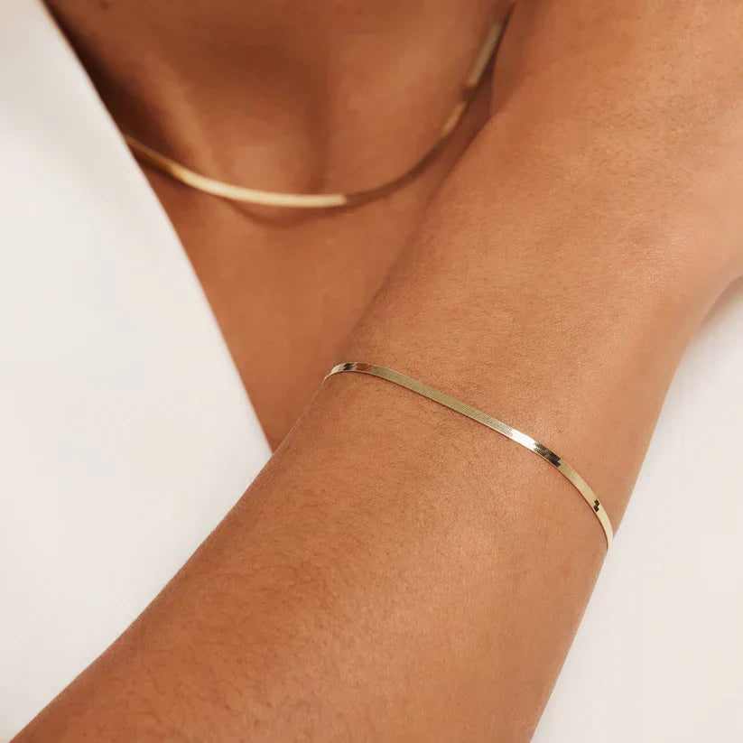 Golden Snake Bracelet | Gold