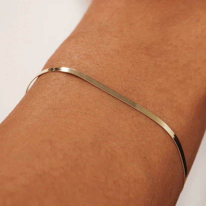 Golden Snake Bracelet | Gold