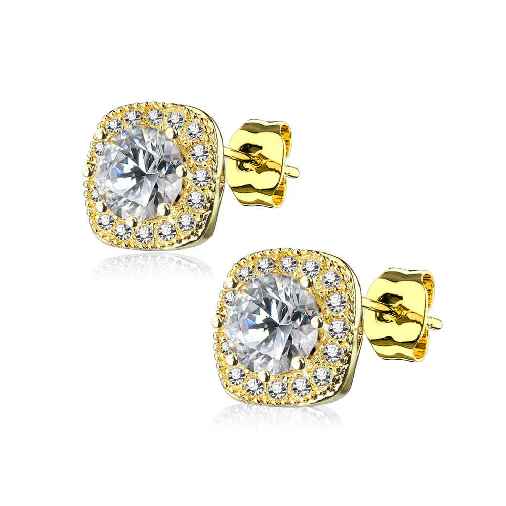 Highness Earrings | Gold