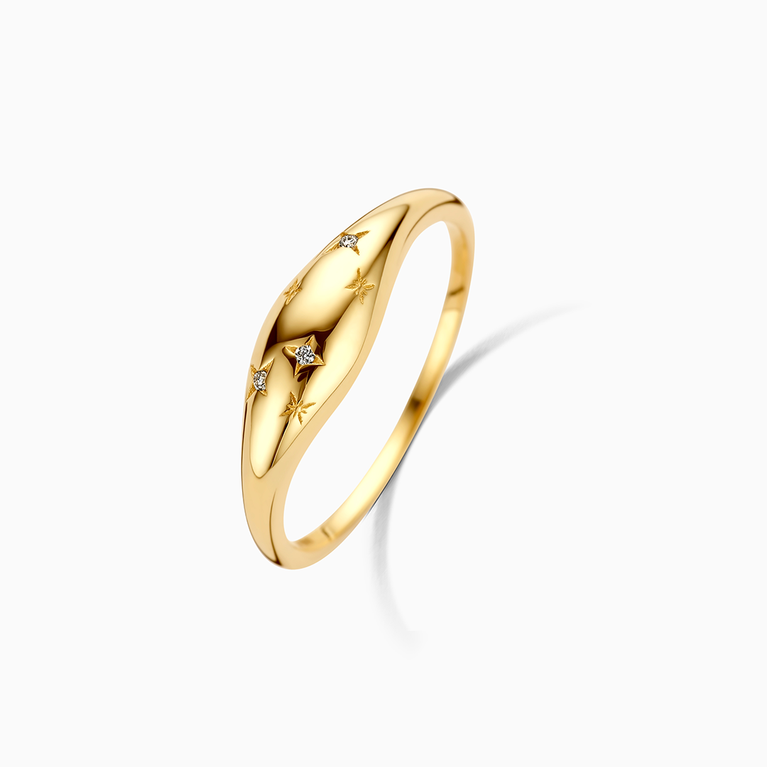Starry Sky Ring | Gold