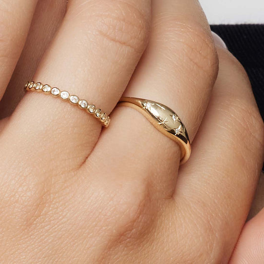 Starry Sky Ring | Gold