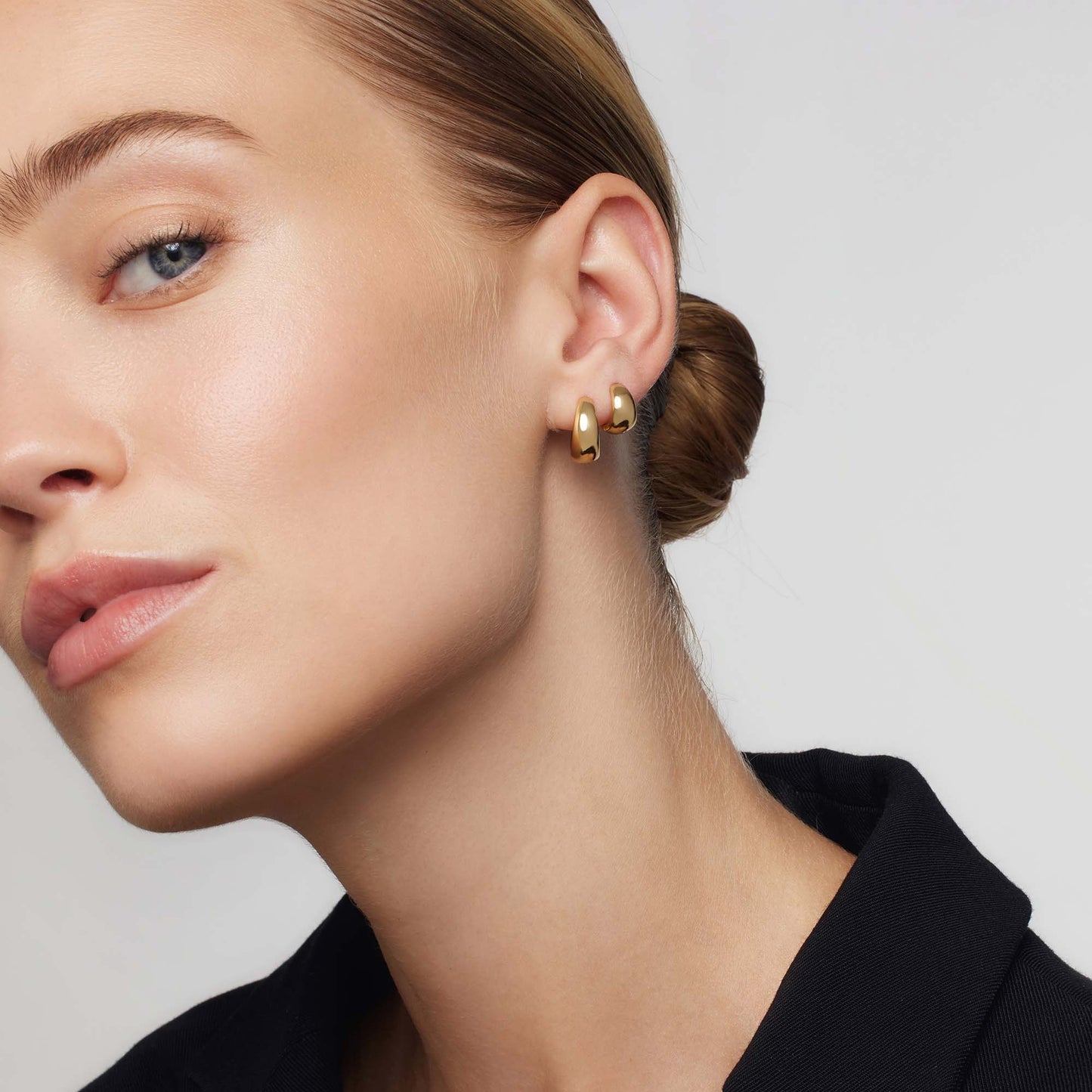 Elegant Hoop Earrings | Gold