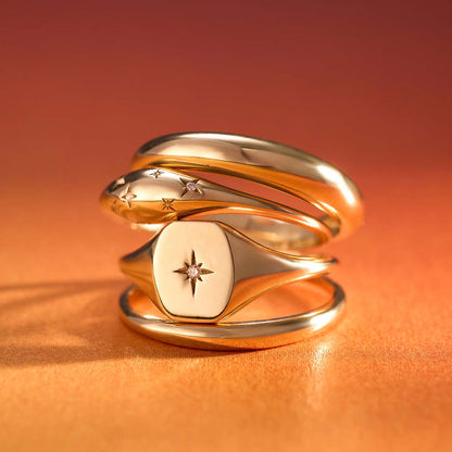 Starry Sky Ring | Gold