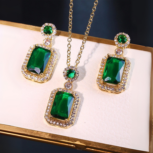 Elegant Mariselle Gold Jewellery Set