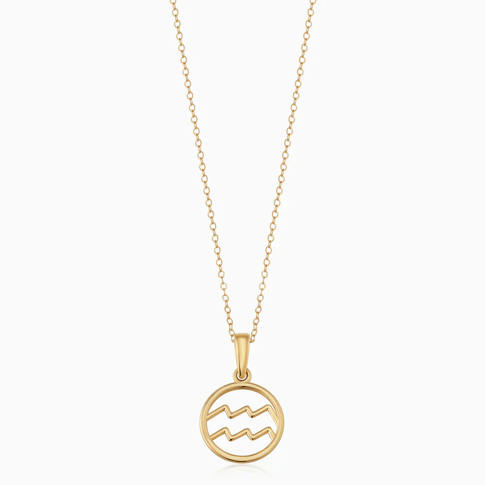 Star Sign Necklace | Gold