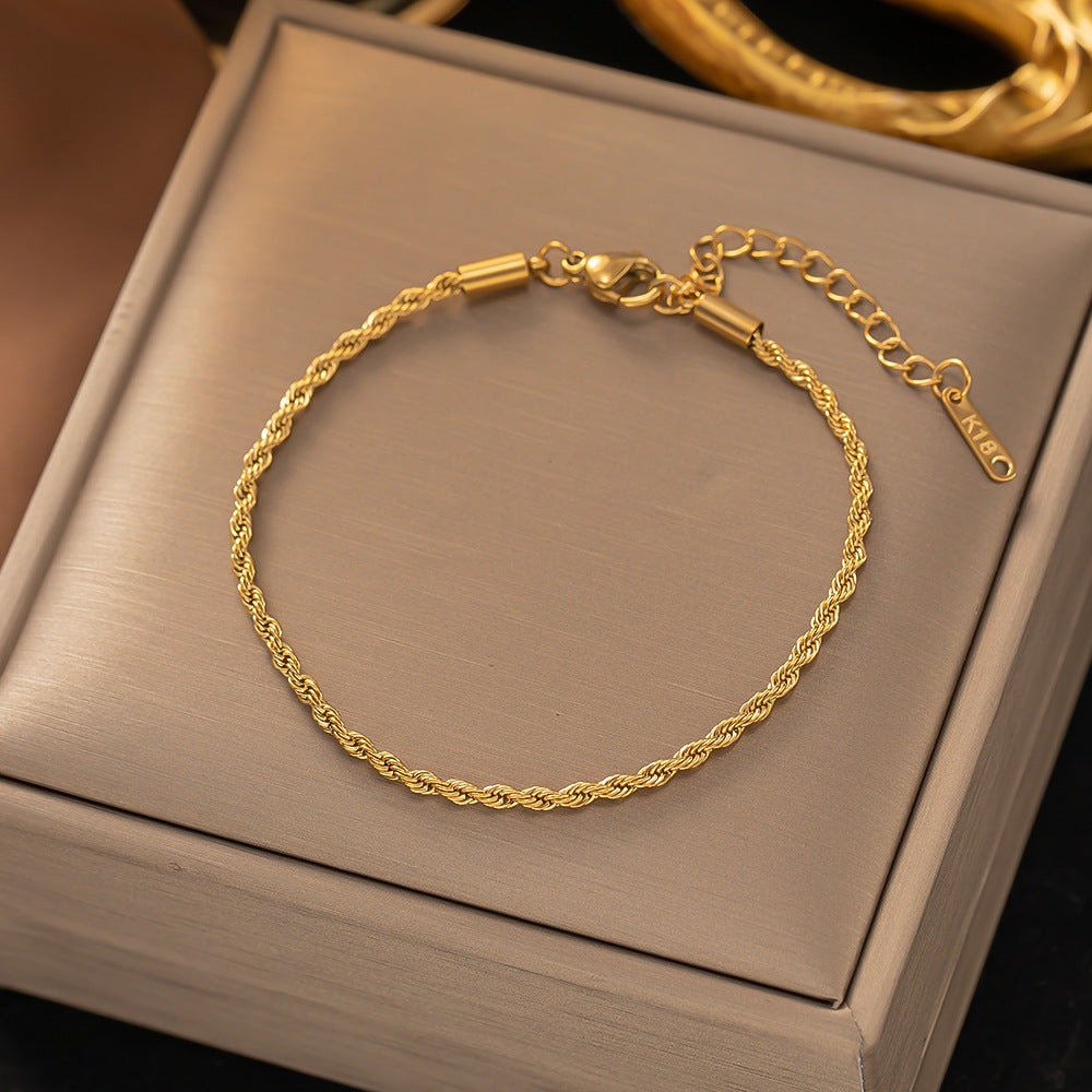 Braided Bracelet | Gold